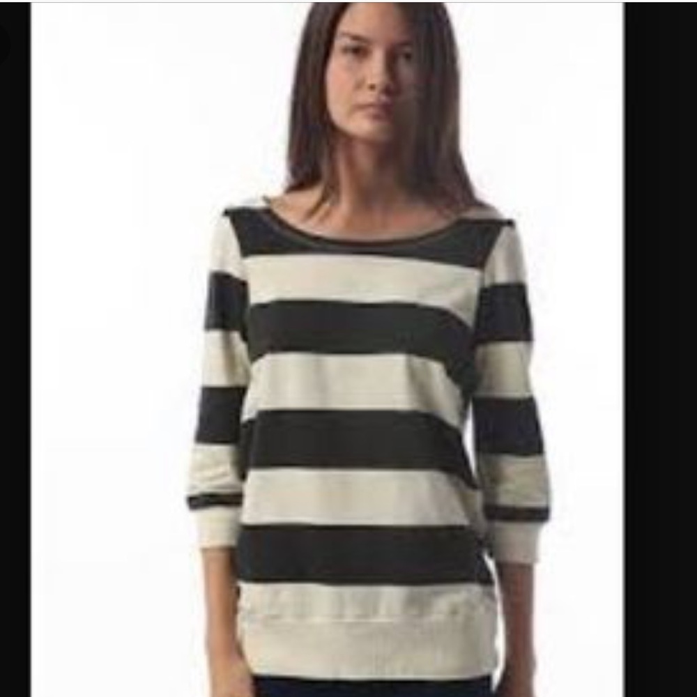 Truly Madly Deeply Striped Long Sleeve M